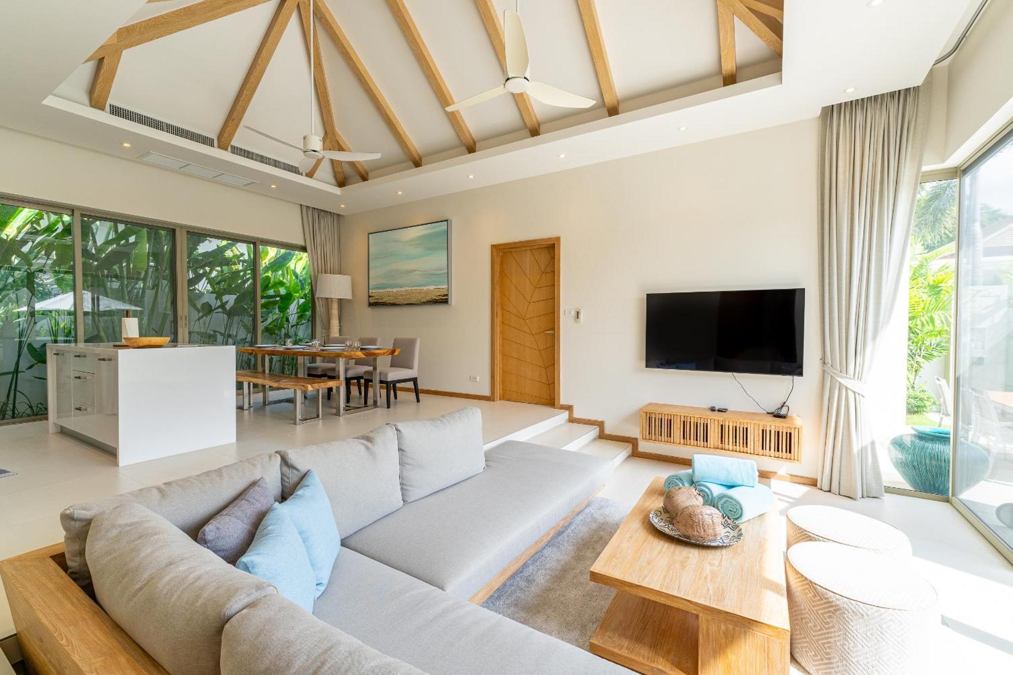 Trichada Breeze 3Br Stylish Villa, 15 Min To Layan Beach Thalang Exteriör bild