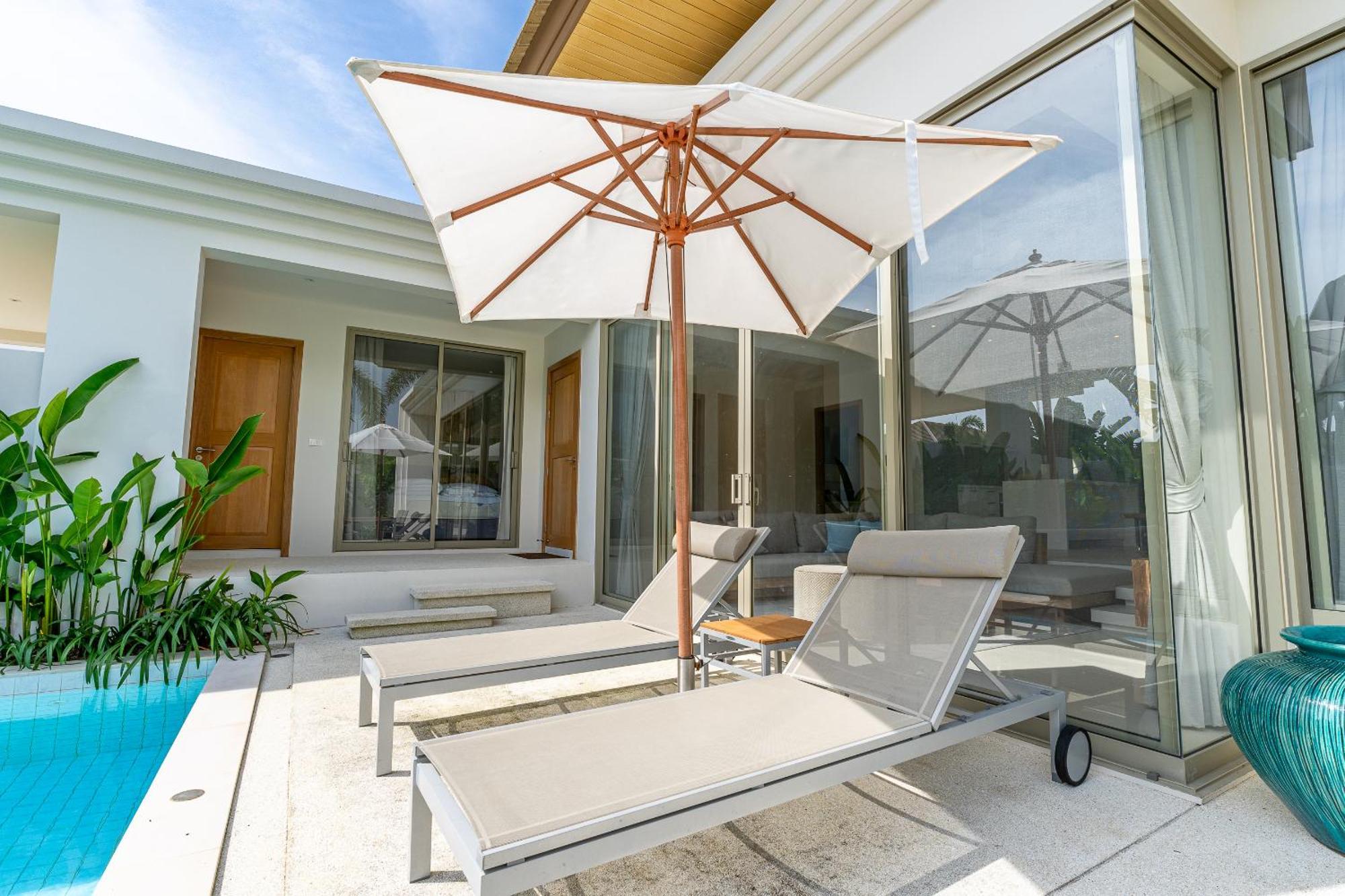 Trichada Breeze 3Br Stylish Villa, 15 Min To Layan Beach Thalang Exteriör bild
