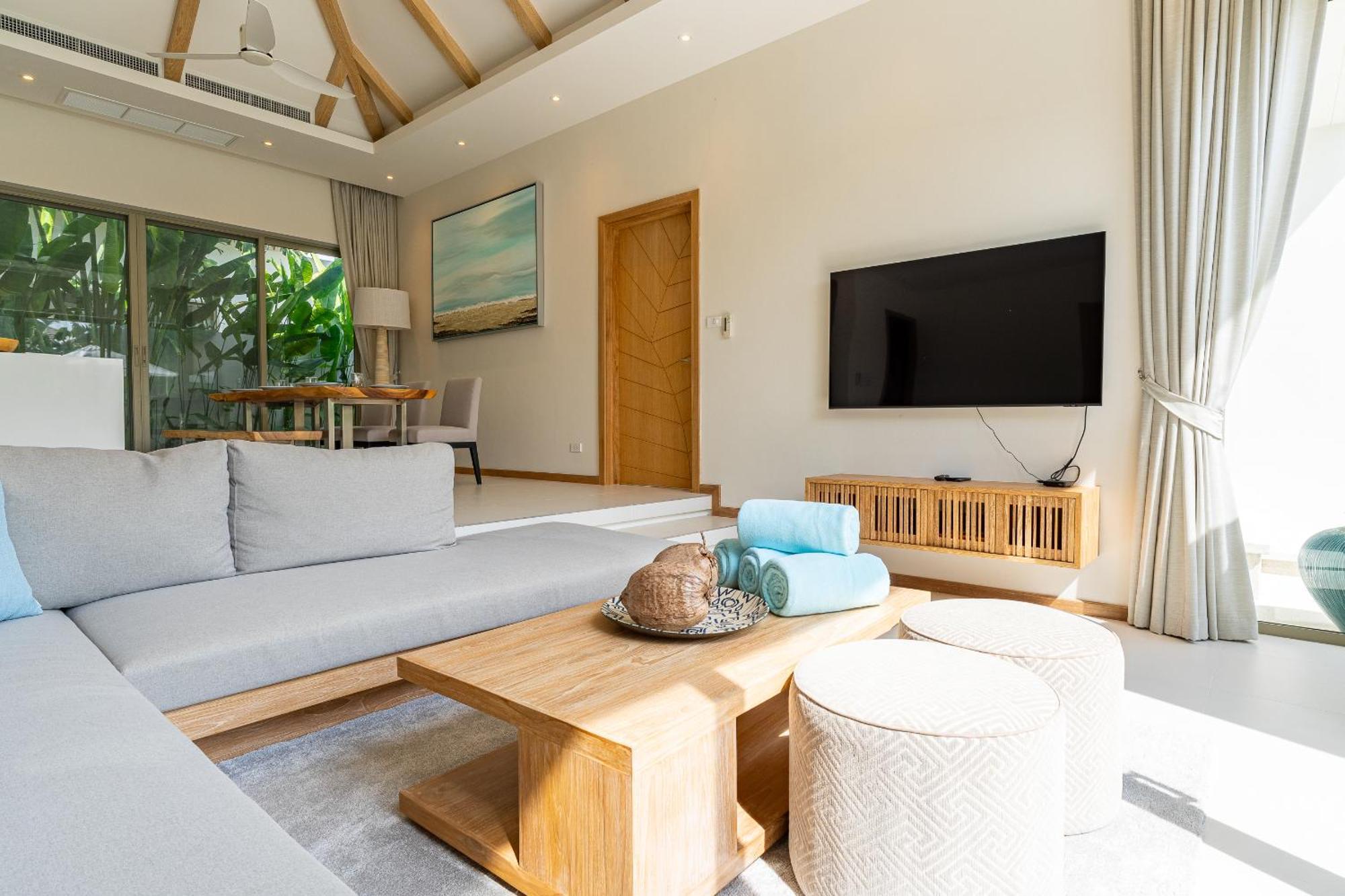 Trichada Breeze 3Br Stylish Villa, 15 Min To Layan Beach Thalang Exteriör bild