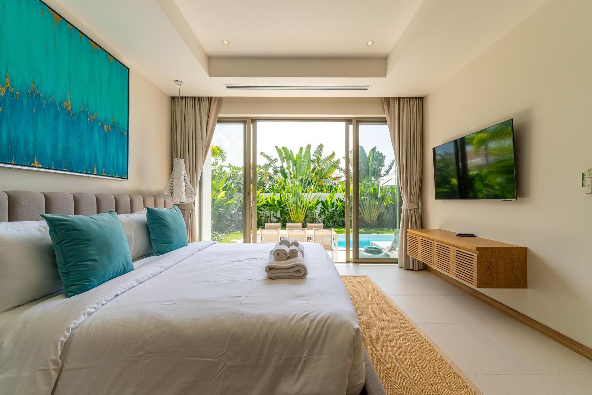 Trichada Breeze 3Br Stylish Villa, 15 Min To Layan Beach Thalang Exteriör bild