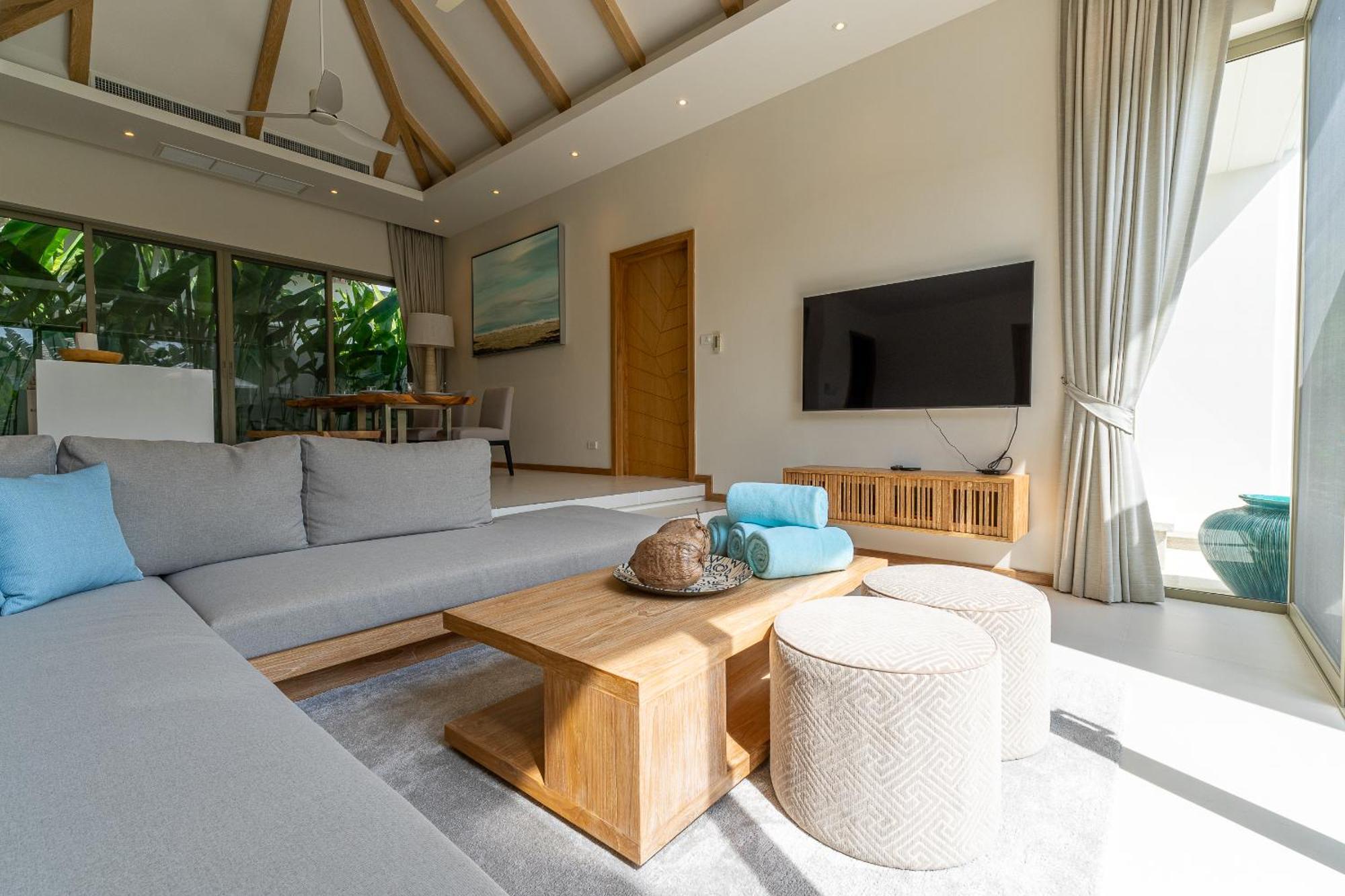 Trichada Breeze 3Br Stylish Villa, 15 Min To Layan Beach Thalang Exteriör bild
