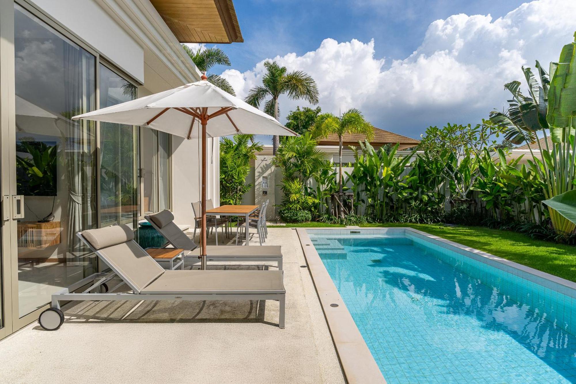 Trichada Breeze 3Br Stylish Villa, 15 Min To Layan Beach Thalang Exteriör bild